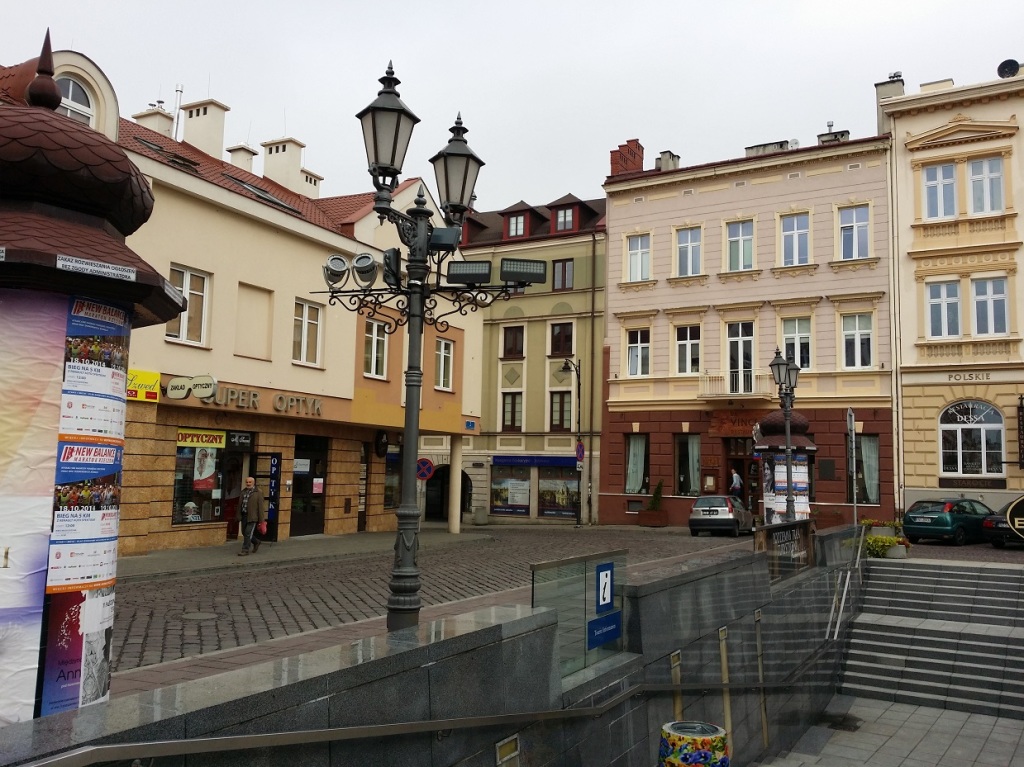 Kawasan tumpuan pelancong di Bandar Rzeszow.